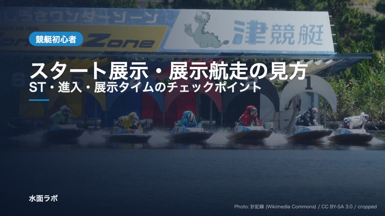 スタート前に並んで走る競艇のボート