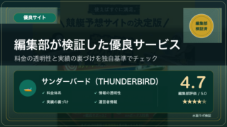 サンダーバード（THUNDERBIRD） 編集部検証 総合評価4.7